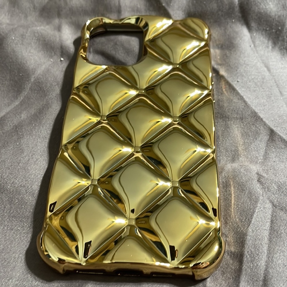 New gold iPhone 13 pro max case